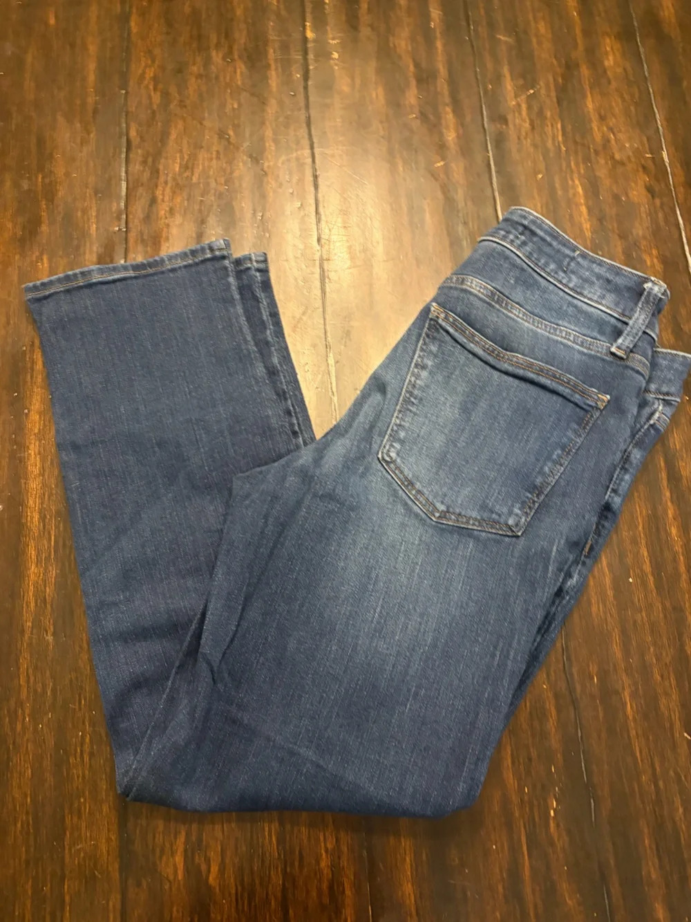 Universal Thread Classic high-Rise, slim straight Dark Blue Jeans women’s size 8 - Picture 6 of 6